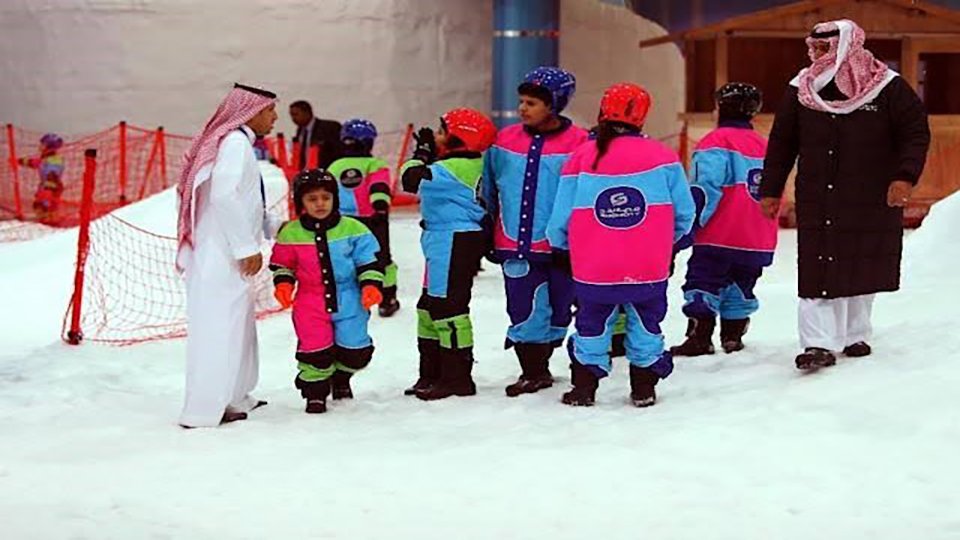 مدينة الثلج في الرياض