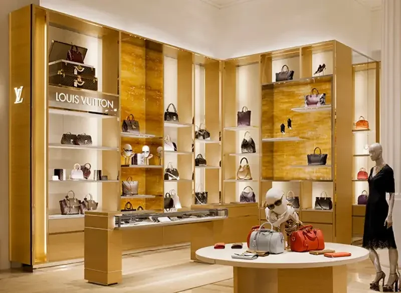 محلات الحقائب والأحذية في مول حراء الدولي في جدة