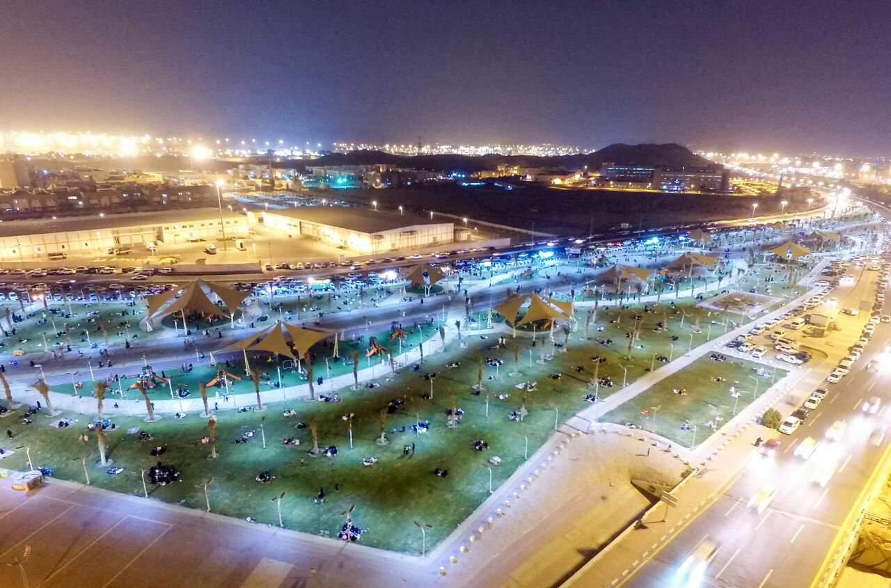 الفنادق التي تحيط بحديقة الحسينية في مكة