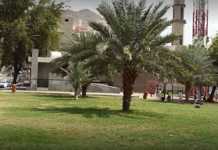 عنوان حديقة العزيزية في مكة
