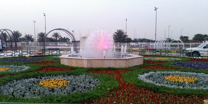 حديقة الزهور بالمدينة المنورة