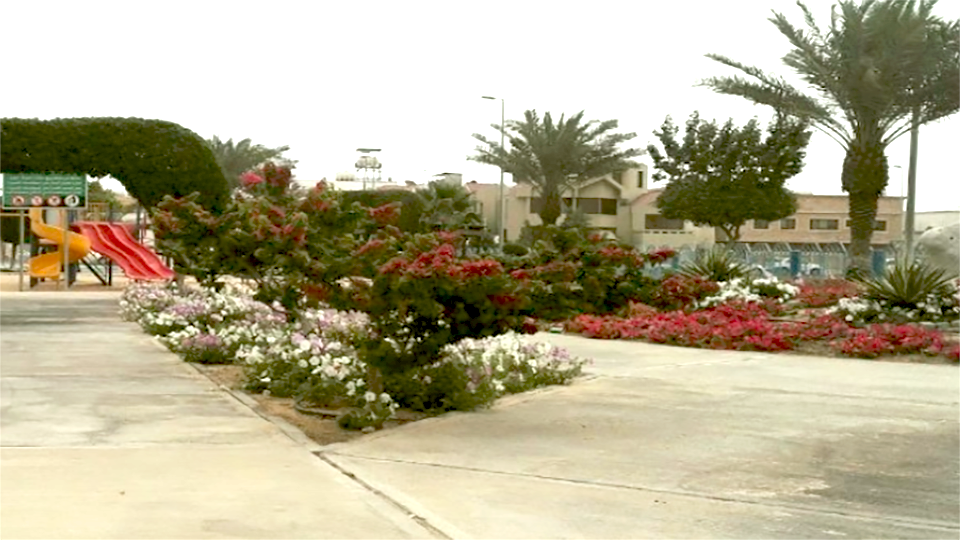 حديقة الورود بمدينة الخبر